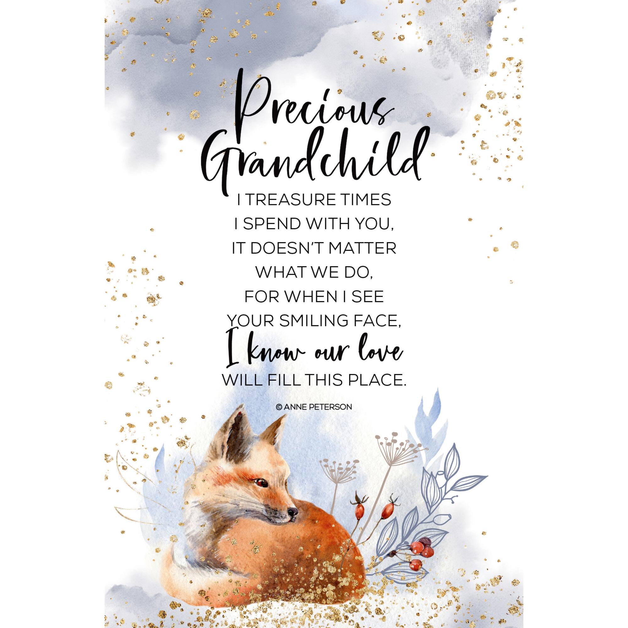 Precious Grandchild Plaque
